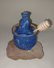 Load image into Gallery viewer, Lapis Temple Honey Jar
